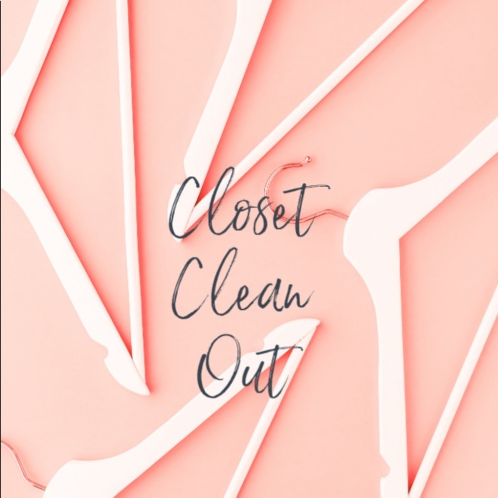 CLEARING OUT CLOSET SALE